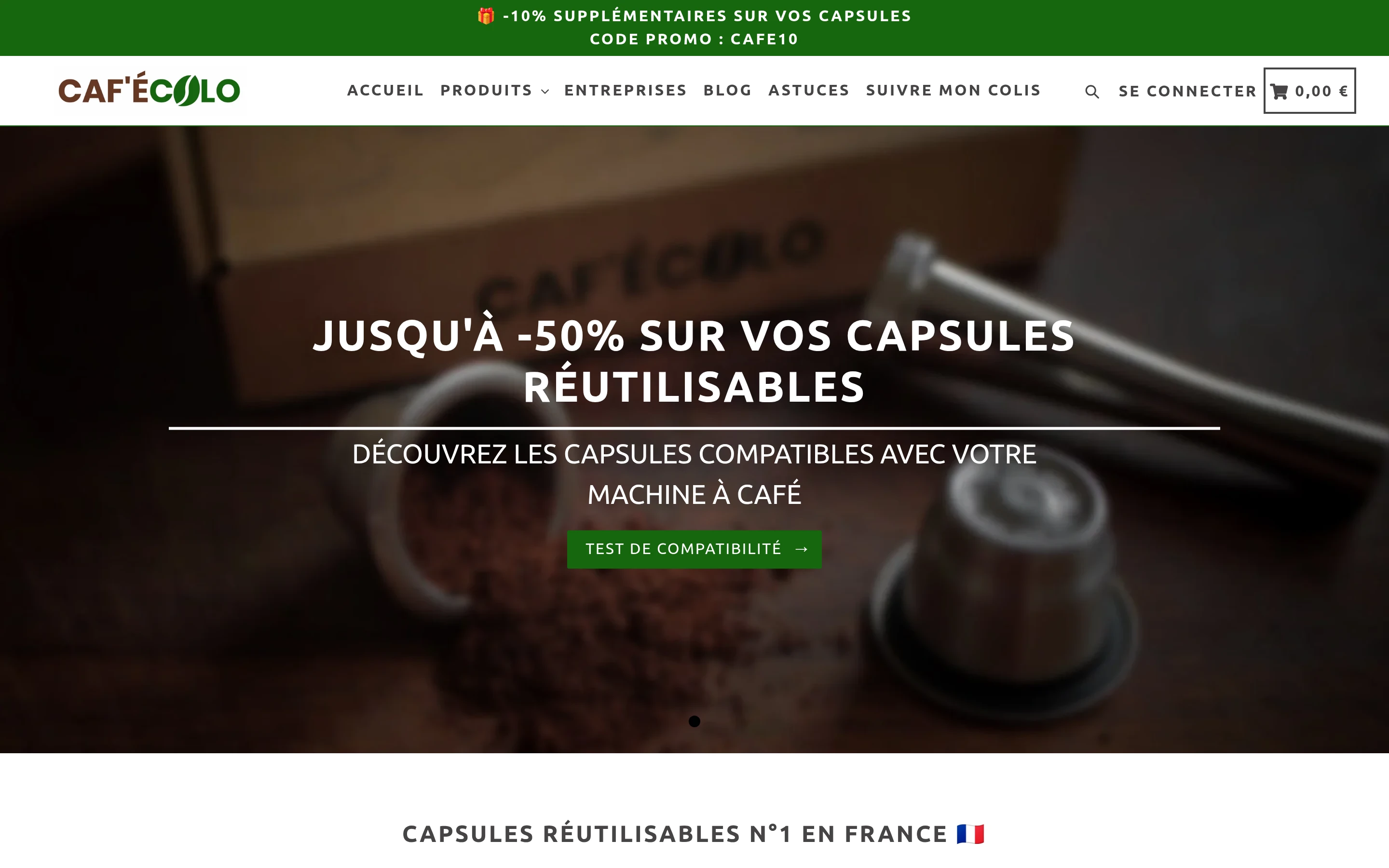 Cafe Colo Capsules screenshot