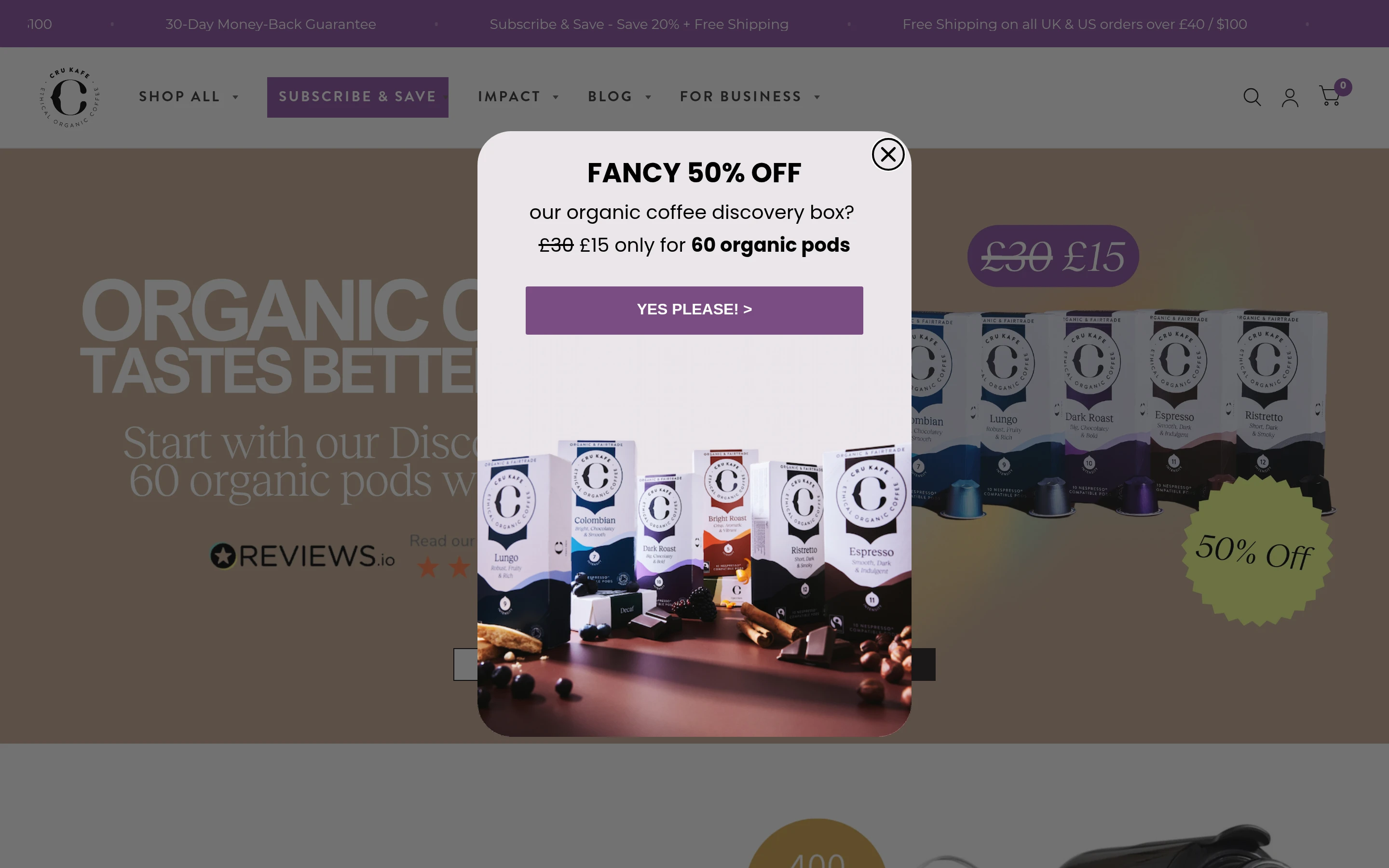 CRU Kafe screenshot