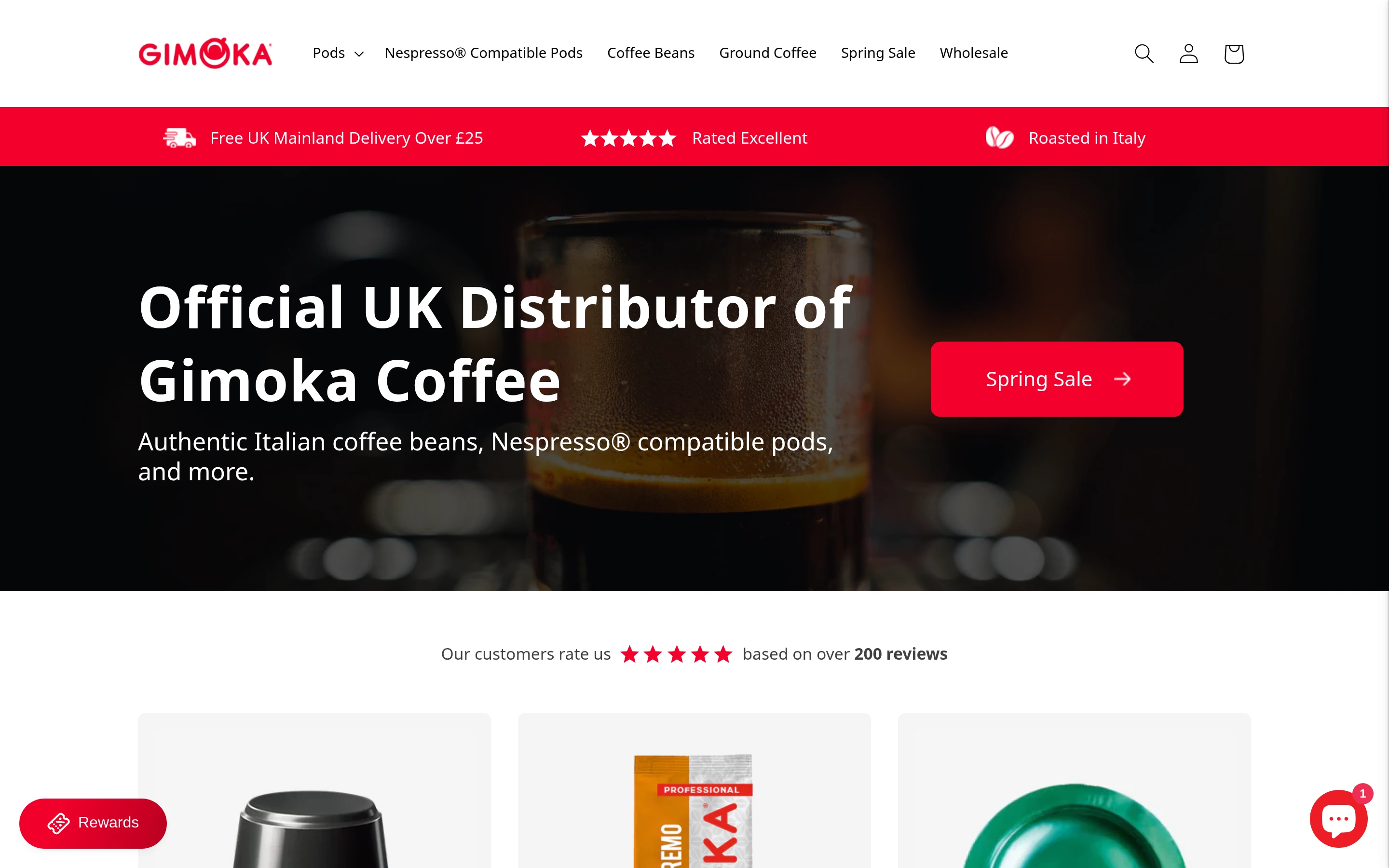 GimokaCoffeeUK screenshot