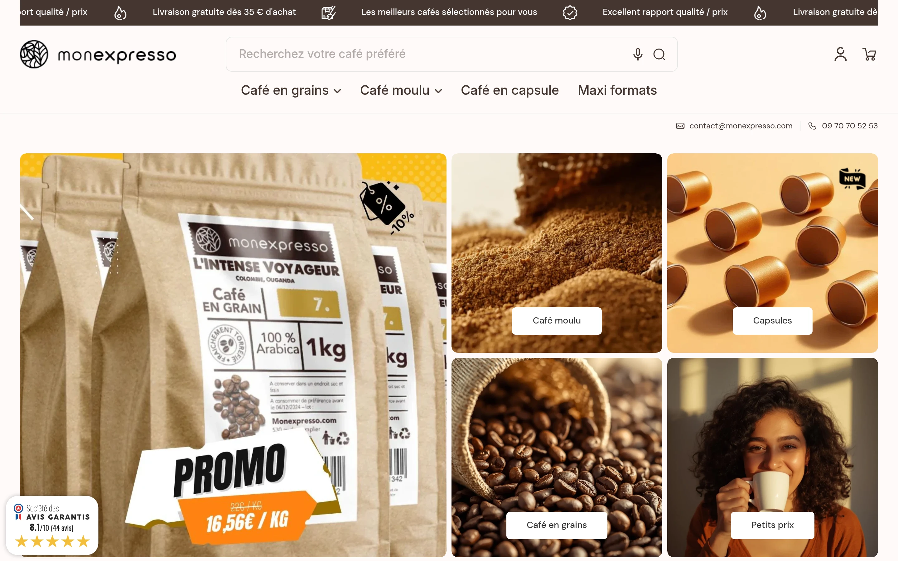 Monexpresso screenshot