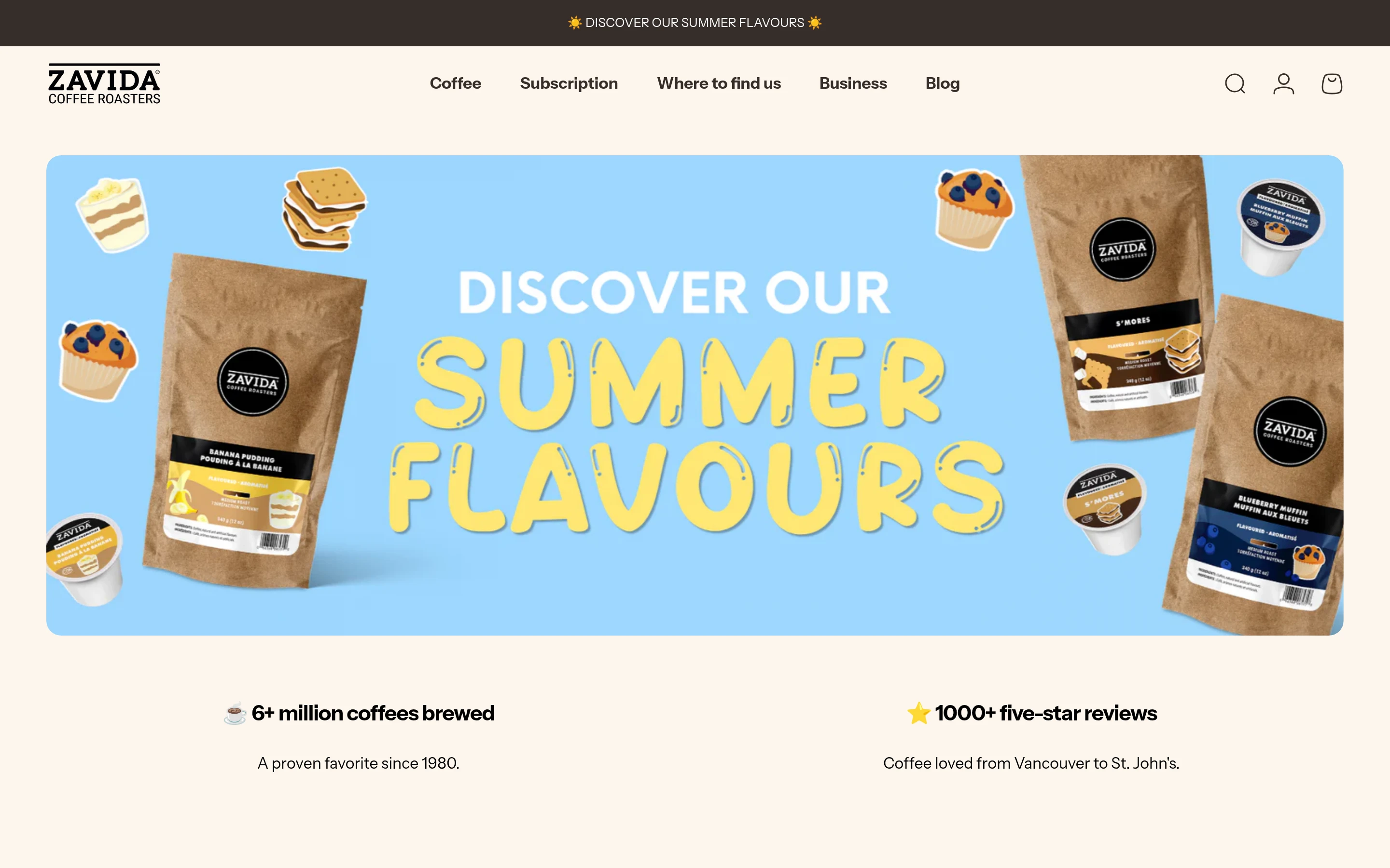 Zavida Coffee screenshot
